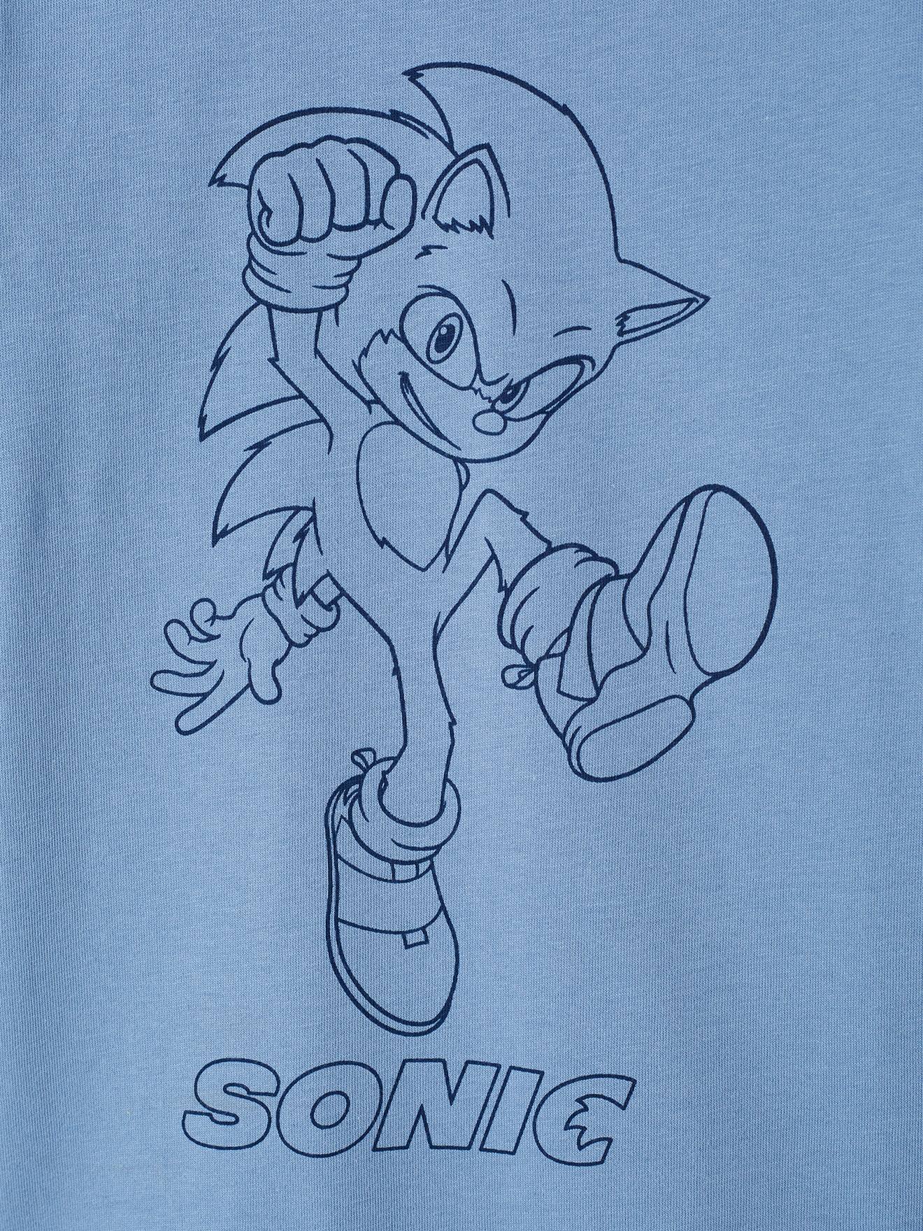 Sonic Kinder Shirt SONIC Oeko-Tex - blau