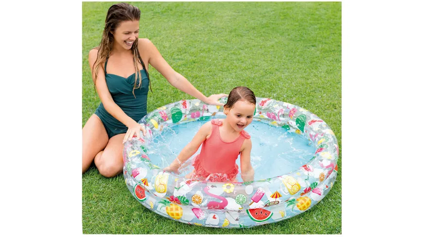 Intex - Kinderpool Just So Fruity, 122 x 25 cm