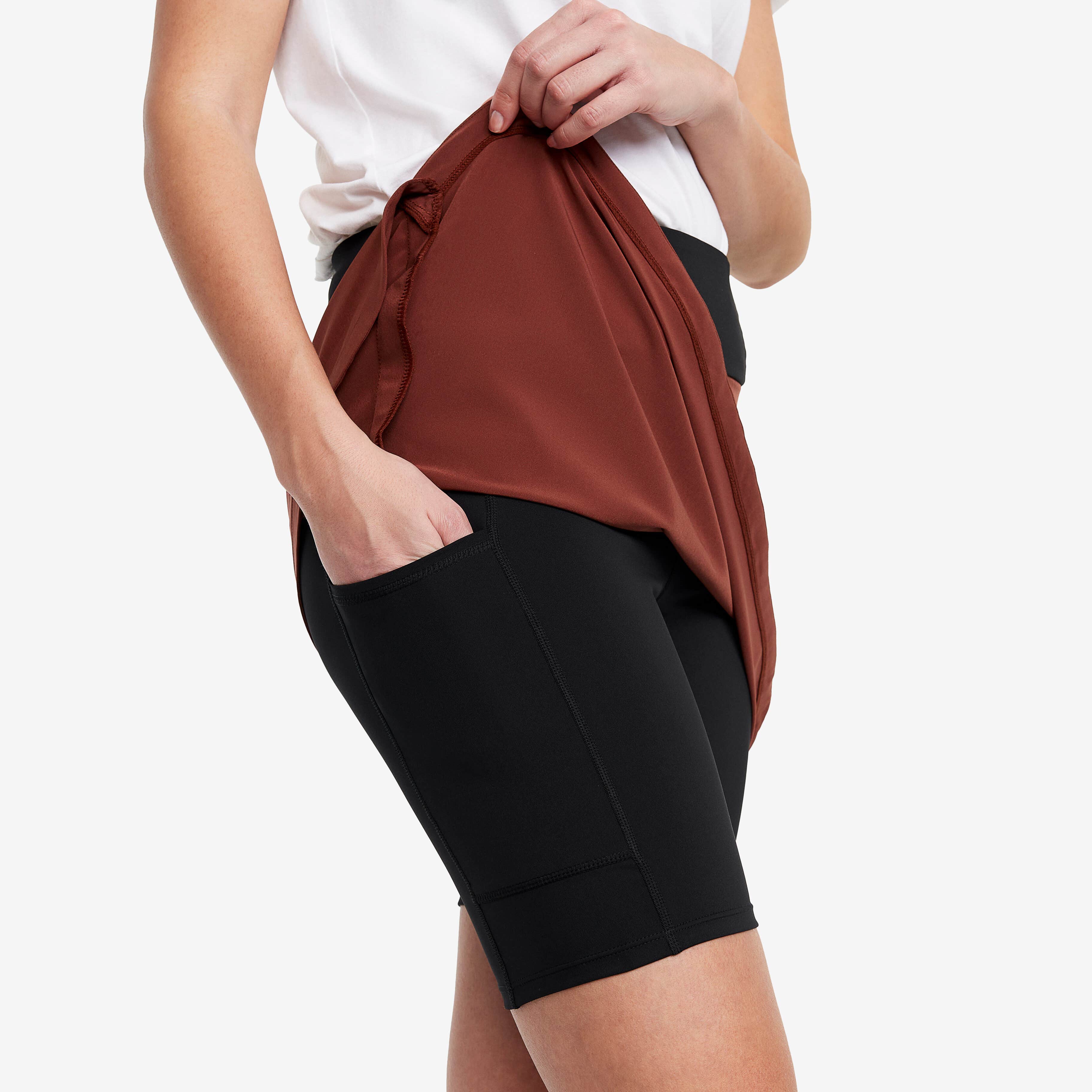 2-in-1 Skirt Femme Port