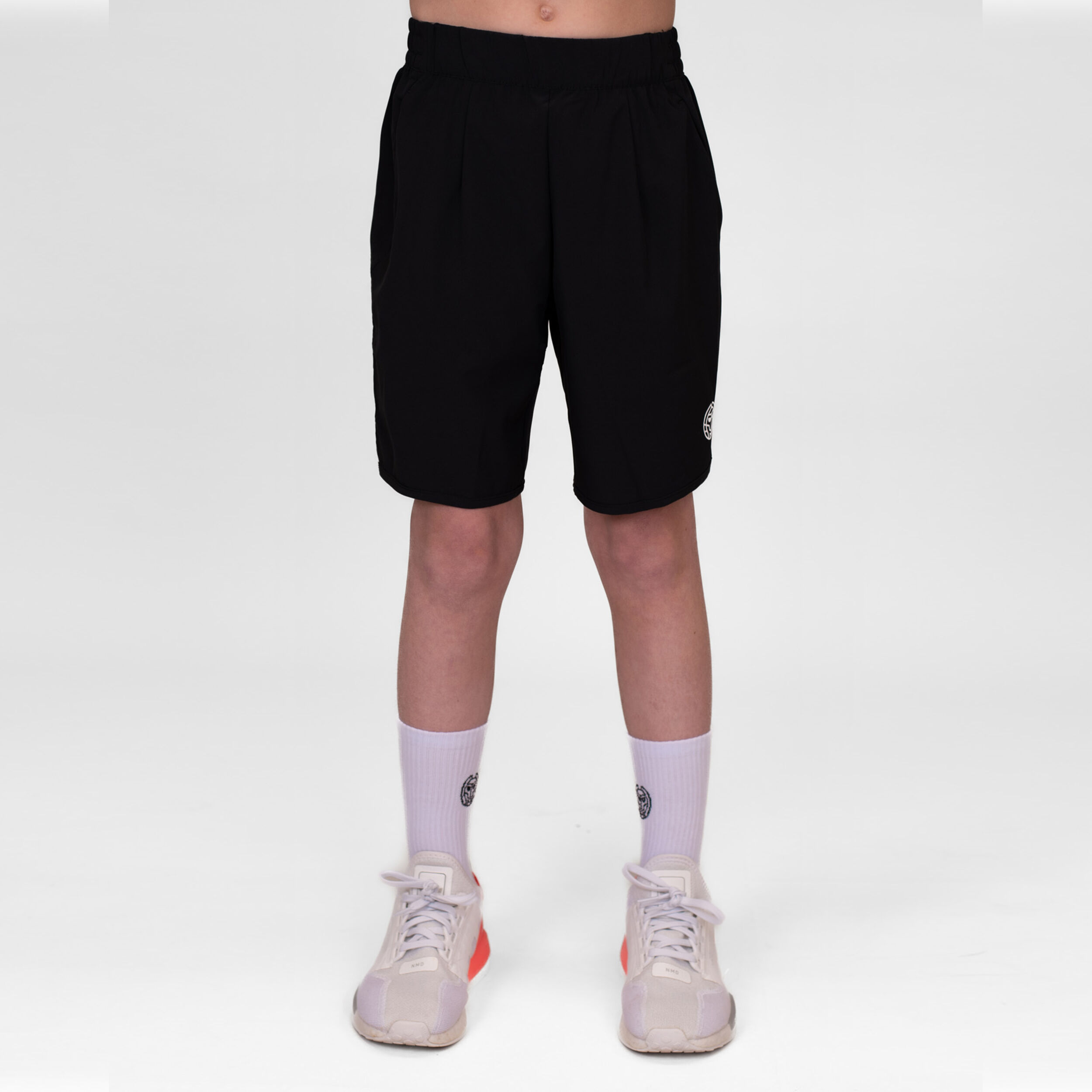 Crew Shorts Jungen - Schwarz