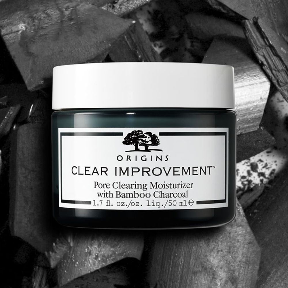 origins Clear Improvement Soin Hydratant Non Gras au Charbon de Ba mbou