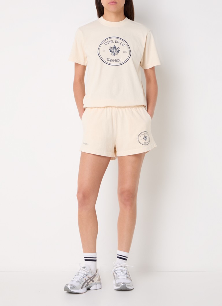 Sporty & Rich Mid-waist jogging shorts with side pockets