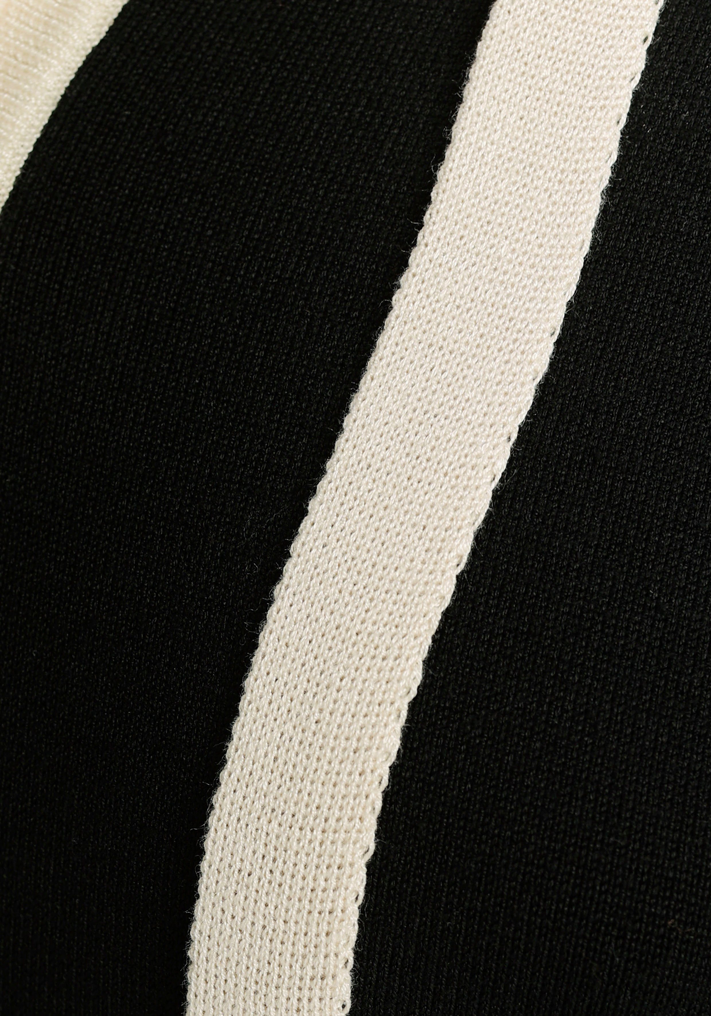 Bruno Banani Strickkleid Farbakzente