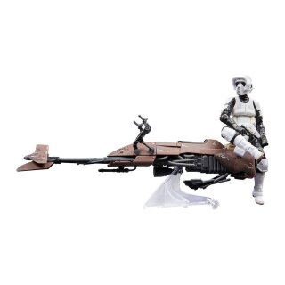 Star Wars Episode VI Vintage Collection Fahrzeug mit Figur: Speeder Bike & Scout Trooper