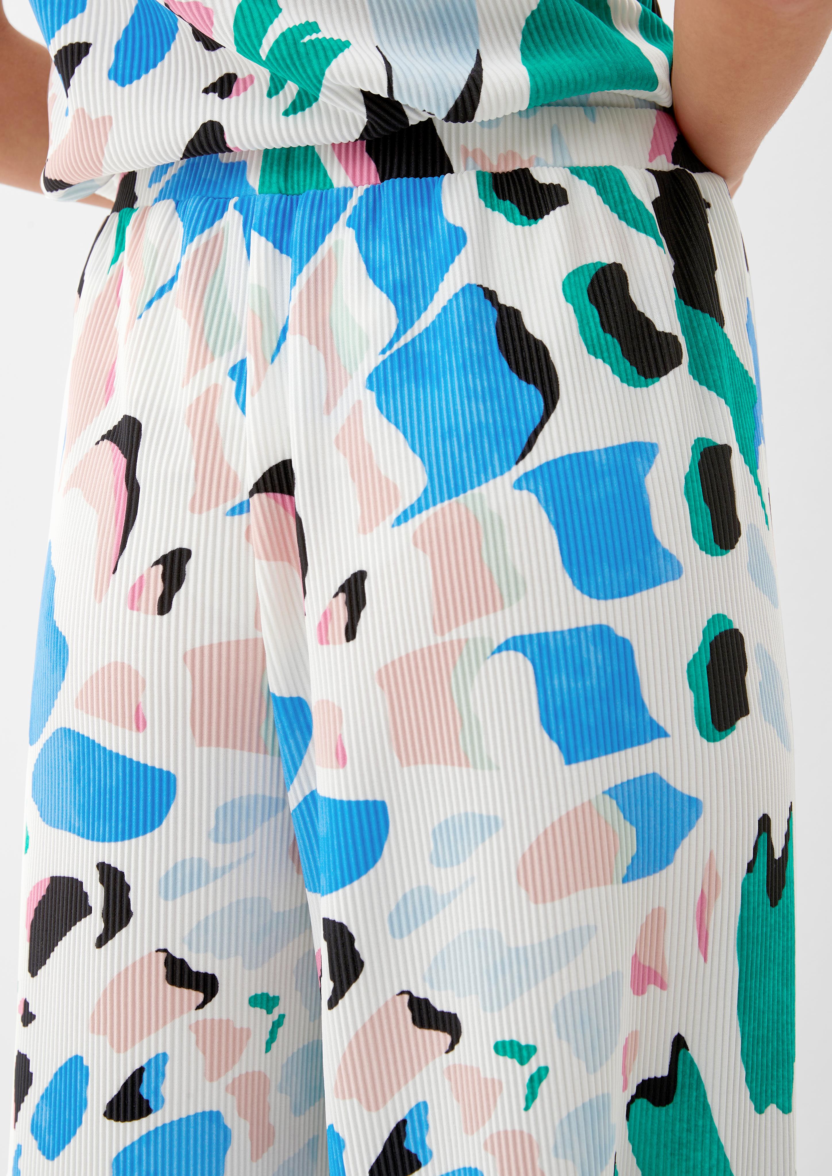 Regular: Culotte mit Allover-Print  2130699-02A0