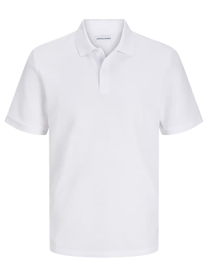 Jack & Jones Poloshirt in Weiß günstig kaufen