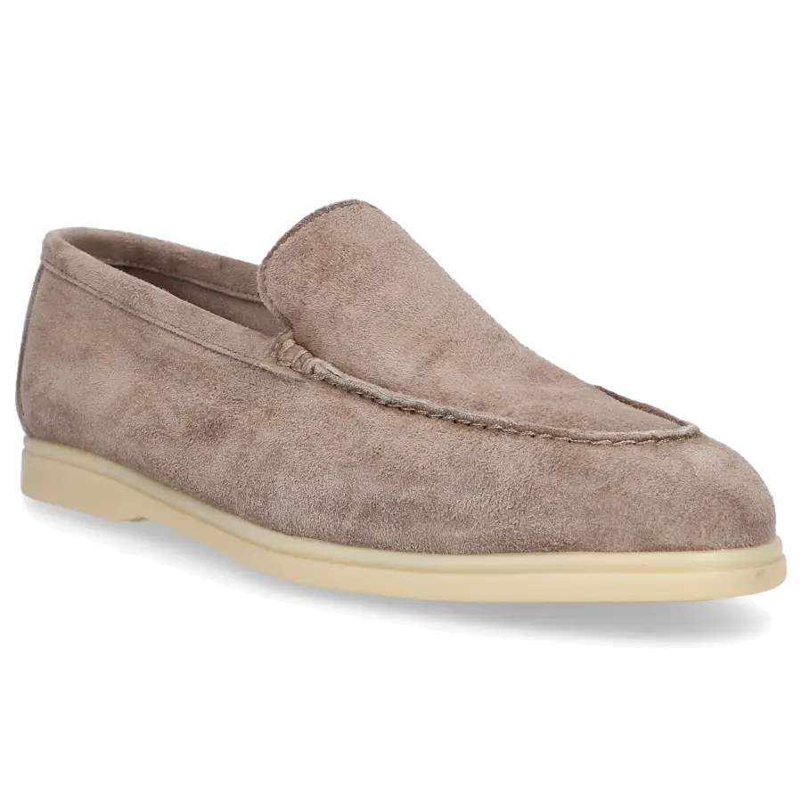 EN AVANT - Loafer 538 Veloursleder - beige