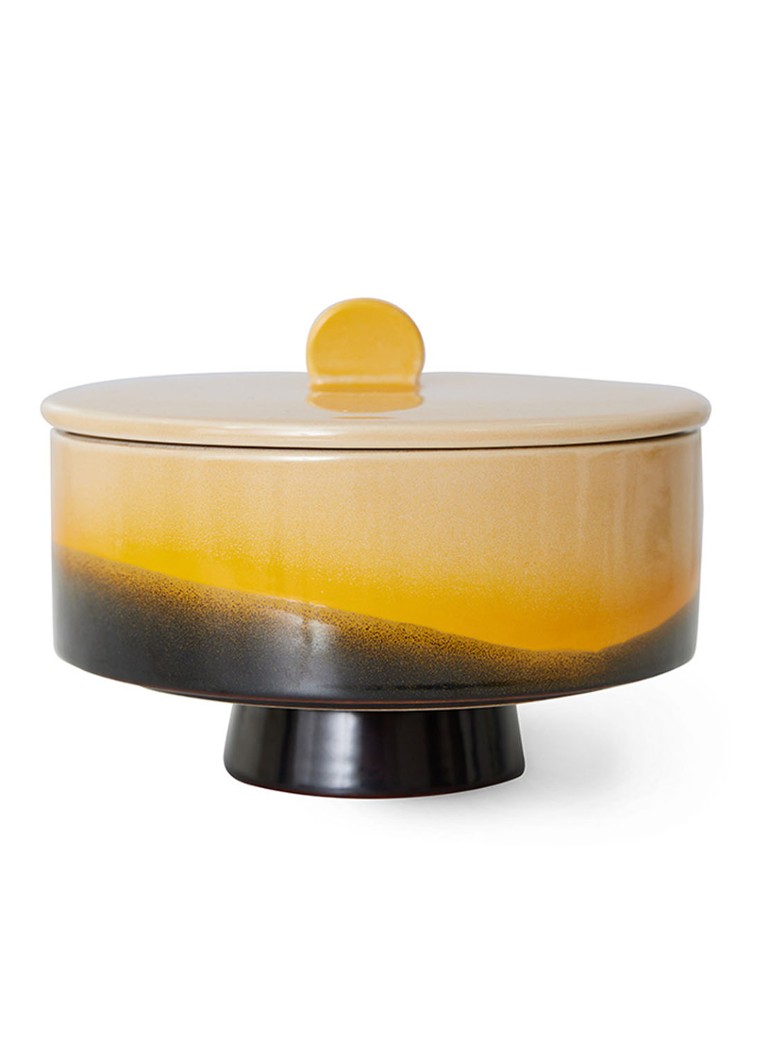 HKliving Vază de depozitare Sunshine 13cm