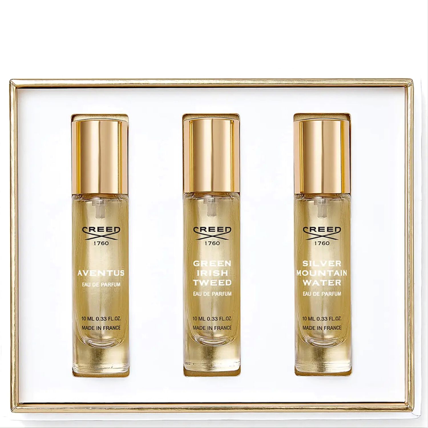 Creed Collection Coffret Découverte pour Homme 3x 10 ml