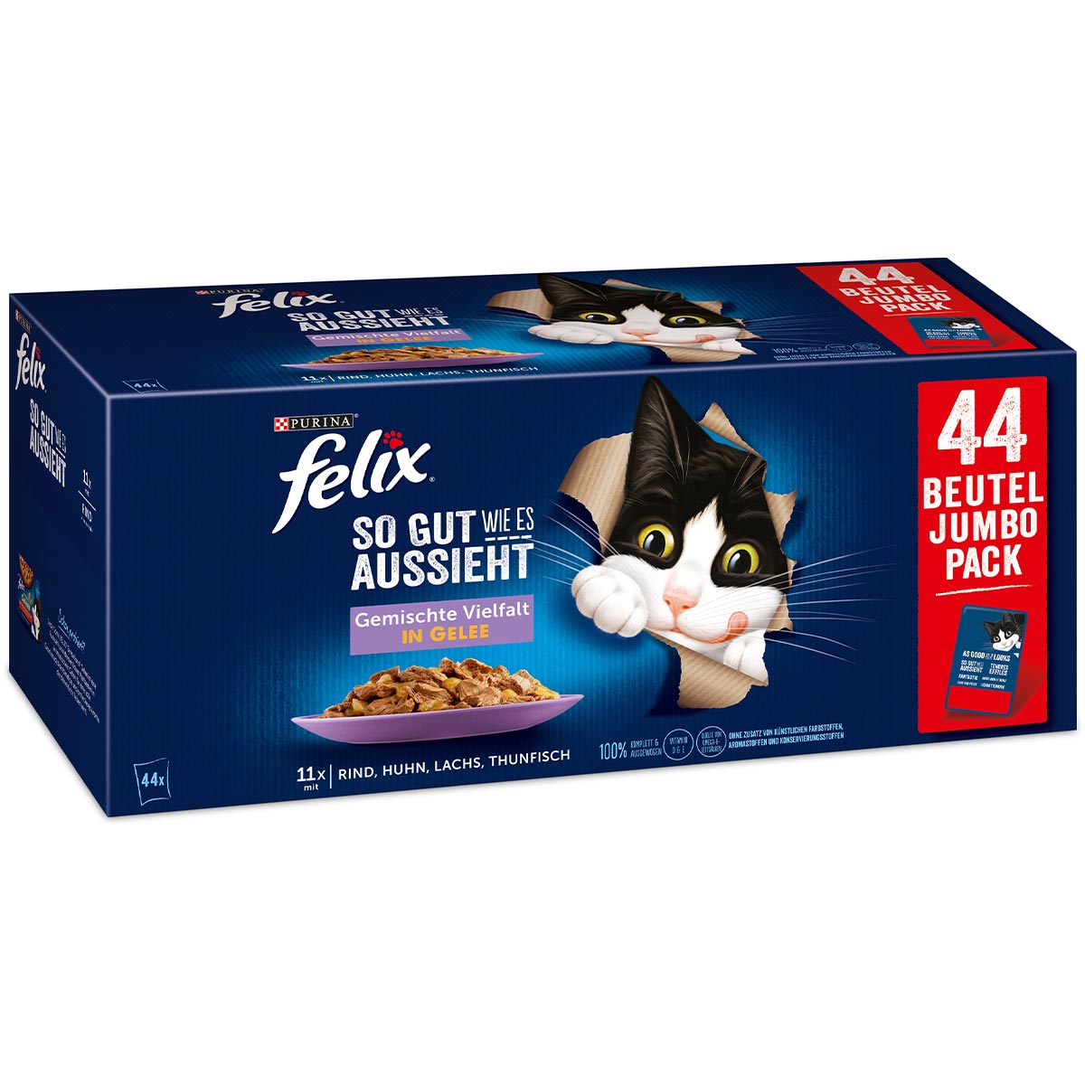 FELIX in Gelee Geschmacksvielfalt vom Land & Gemischte Vielfalt 88x85g