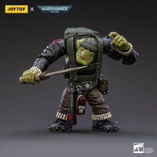 Warhammer 40k Actionfigur 1/18 Ork Kommandos Dakka Boy Rotbilge 13 cm