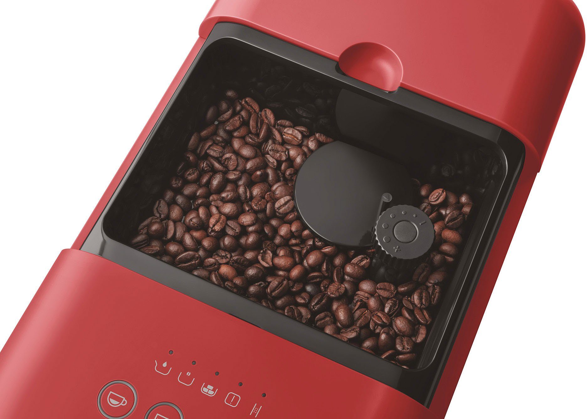 Smeg Kaffeevollautomat BCC02RDMEU, Herausnehmbare Brüheinheit