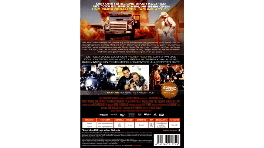 Harley Davidson and the Marlboro Man