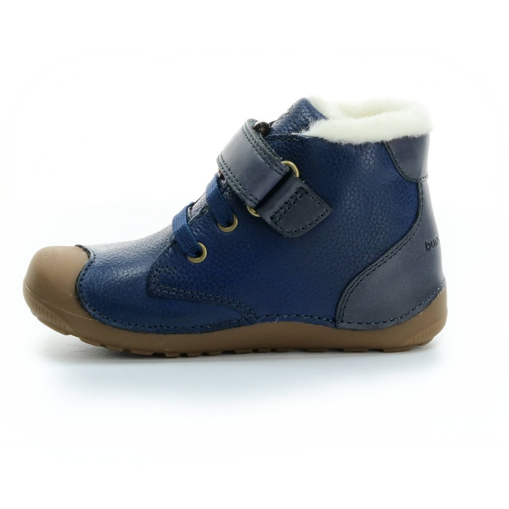 Bundgaard Petit Mid Winter Lace Navy dunkelblaue Barfuß-Stiefeletten