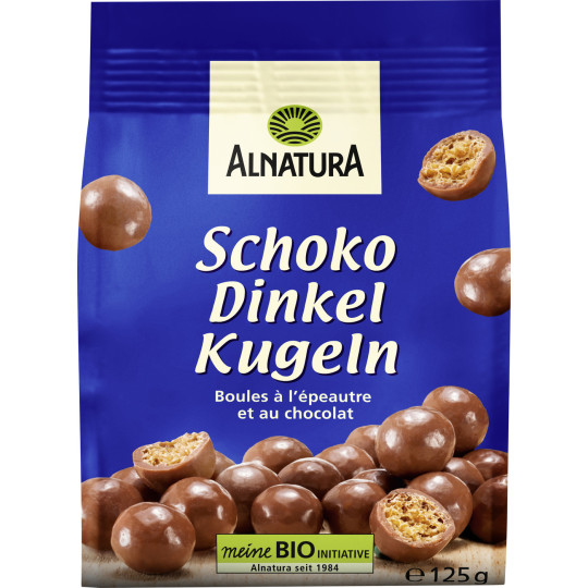 Alnatura Bio Schoko Dinkel Kugeln 125G