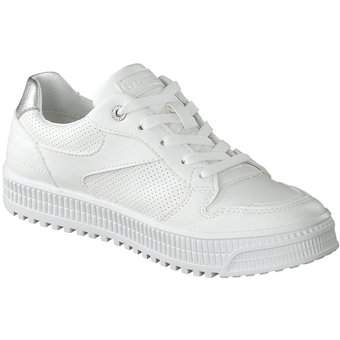 Bugatti Capri Schnürsneaker in weiß