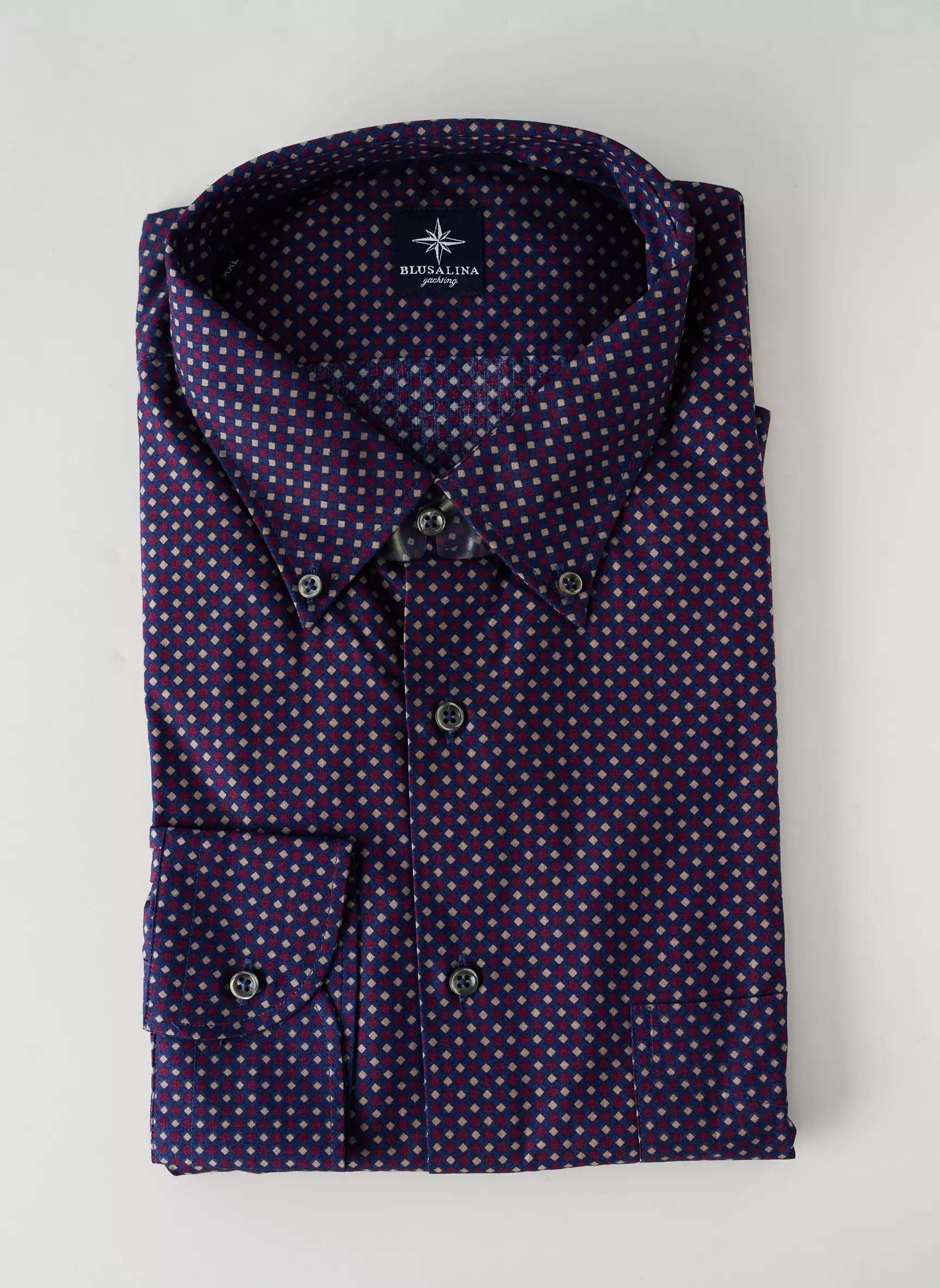 Blusalina Manches Longues Homme couleur bleu
