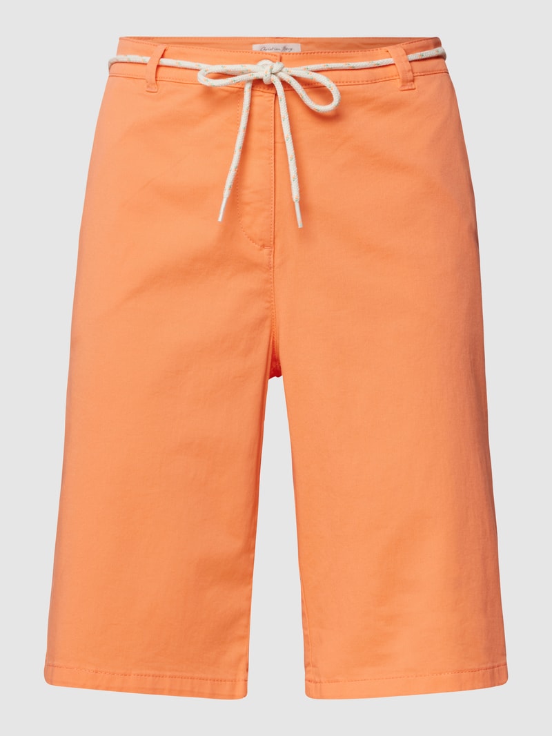 Bermudas mit seitlichen Eingrifftaschen in lachs