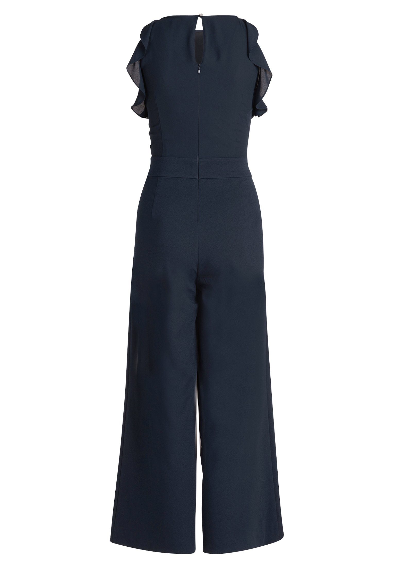 Vera Mont Jumpsuit mit Volant (1-tlg) Bindeband