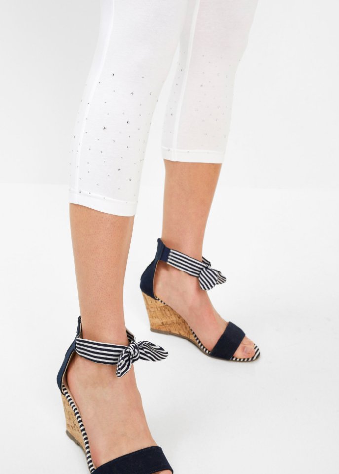 Leggings mit Glitzersteinen