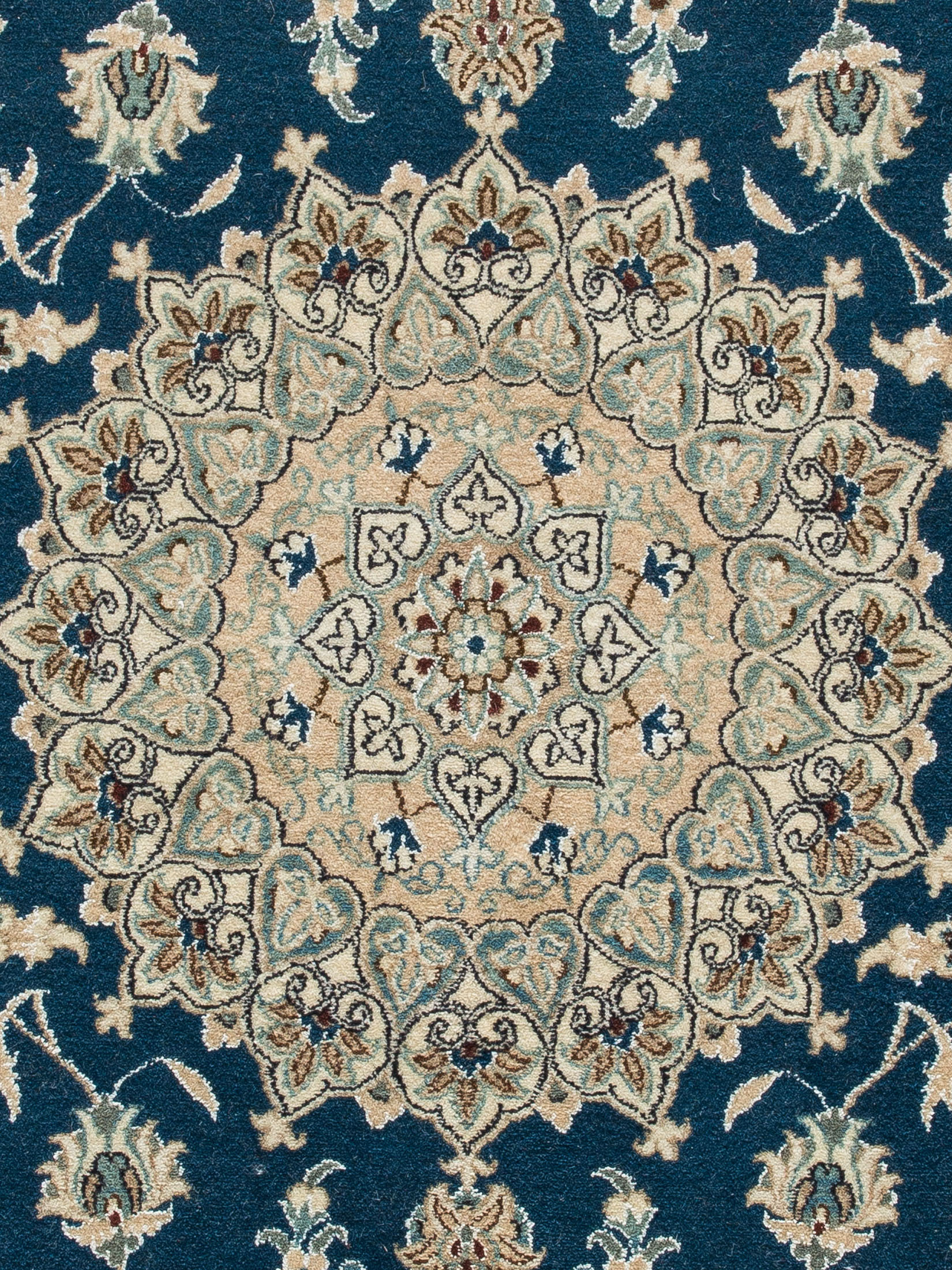 Kaschmar Nain 12 Lah ca. 190 x 308 cm, Unikat / Einzelstück