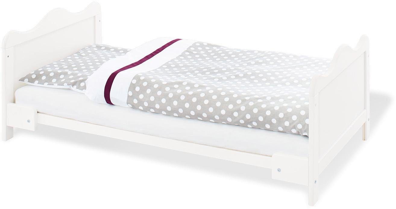 Pinolino® Babyzimmer-Komplettset Florentina, (Set, 3-St., Kinderbett, Schrank, Wickelkommode), extrabreit; mit Kinderbett, Schrank und Wickelkommode; Made in Europe