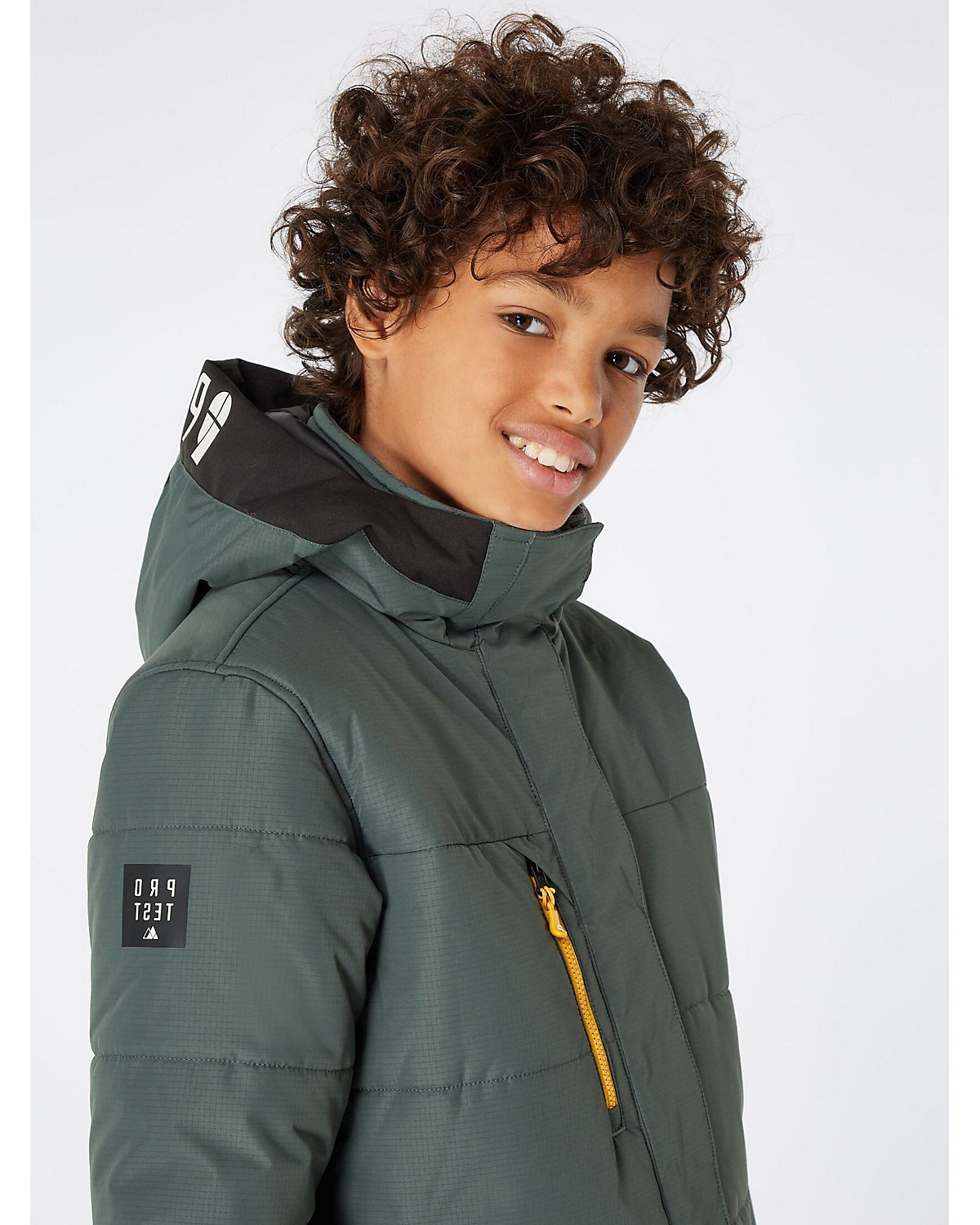 PRTPENG JR  - 10K Wasserdicht und atmungsaktiv PFC-Frei   Winterjacke Skijacken für Jungen
