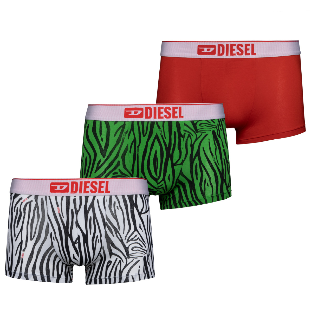 Diesel UMBX-DAMIEN 3er Pack Boxershorts multicolor