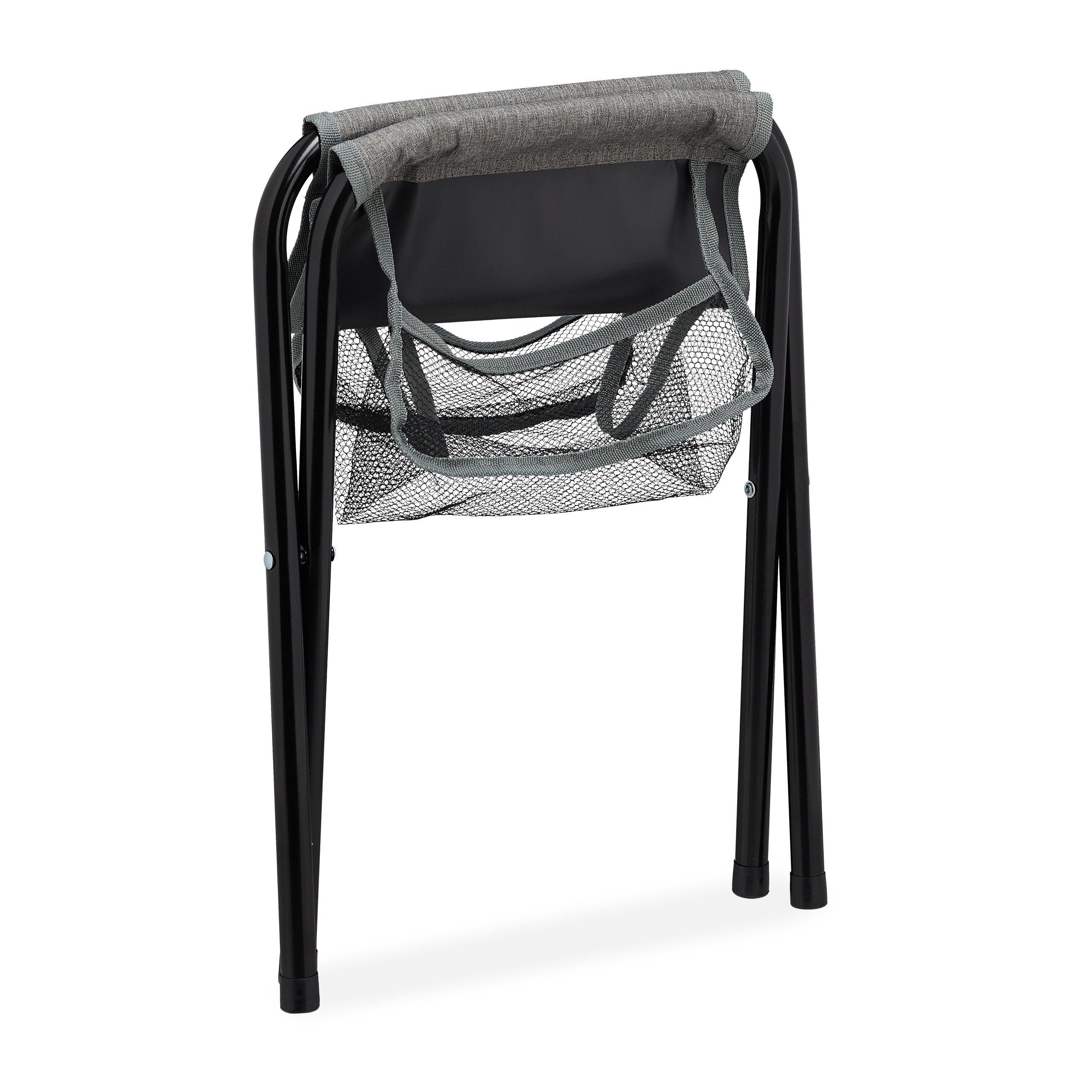 relaxdays Campinghocker Campinghocker faltbar mit Tasche