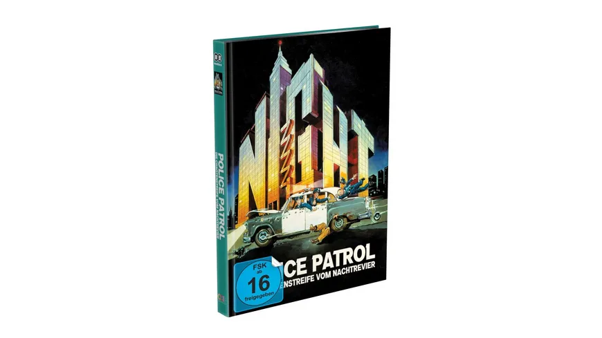 POLICE PATROL - Die Chaotenstreife vom Nachtrevier - 2-Disc Mediabook Cover B (Blu-ray + DVD) Limited 250 Edition - Uncut