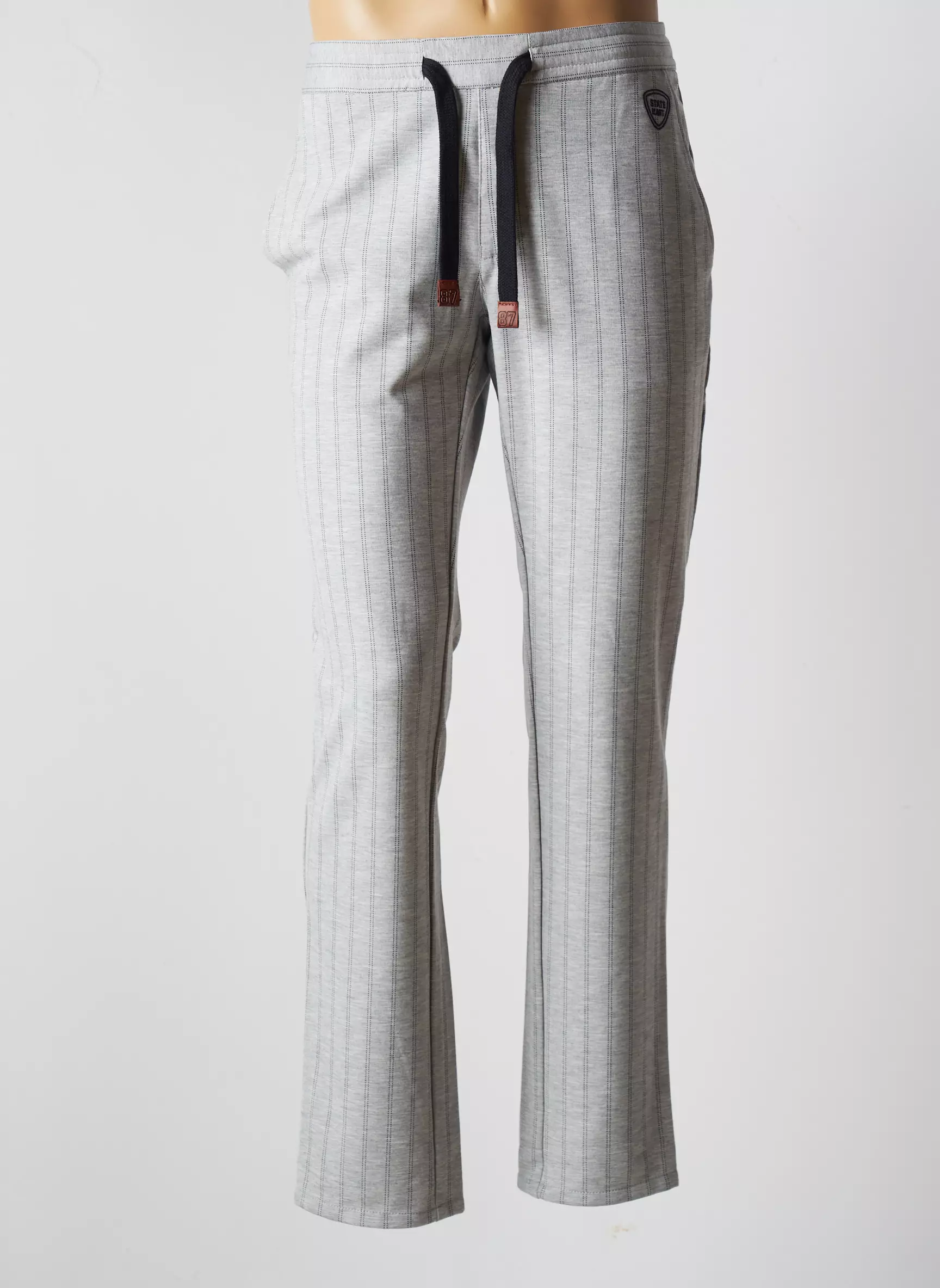 State Of Art Pantalons Chino Homme couleur gris