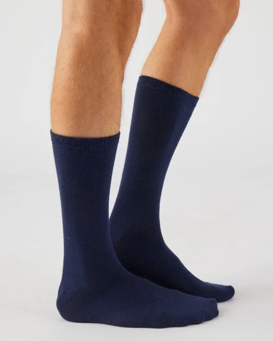 Lot de 2 paires de mi-chaussettes avec cachemire