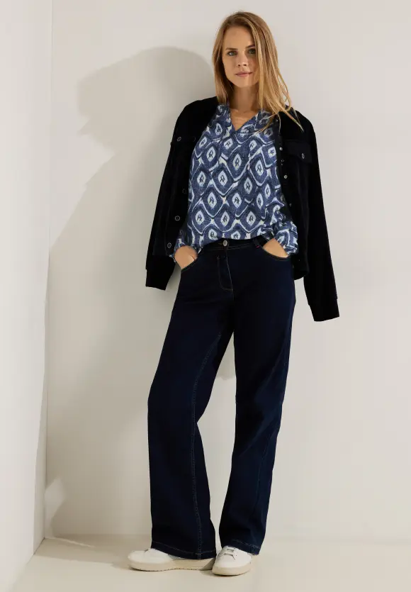 CECIL Bluse mit Alloverprint