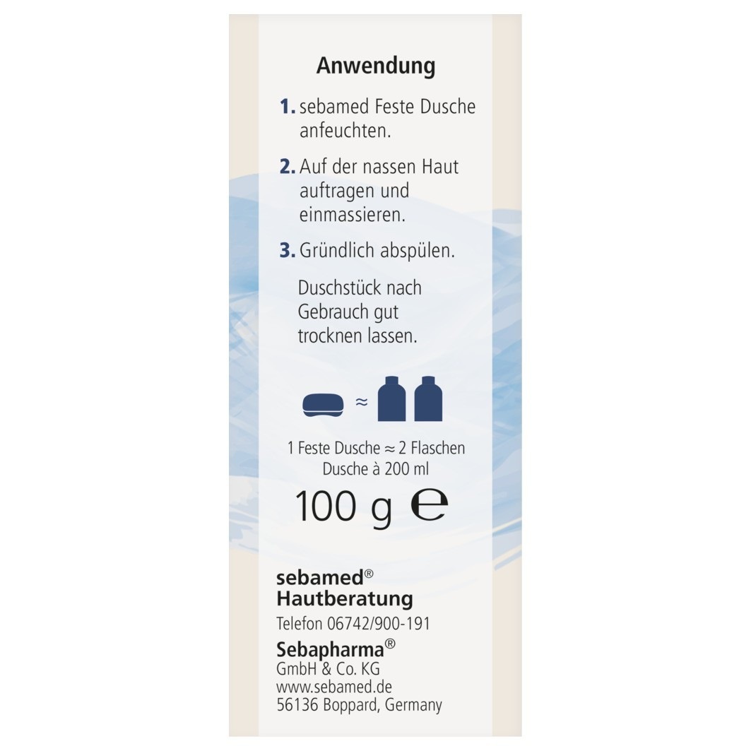 Meersalz feste Dusche