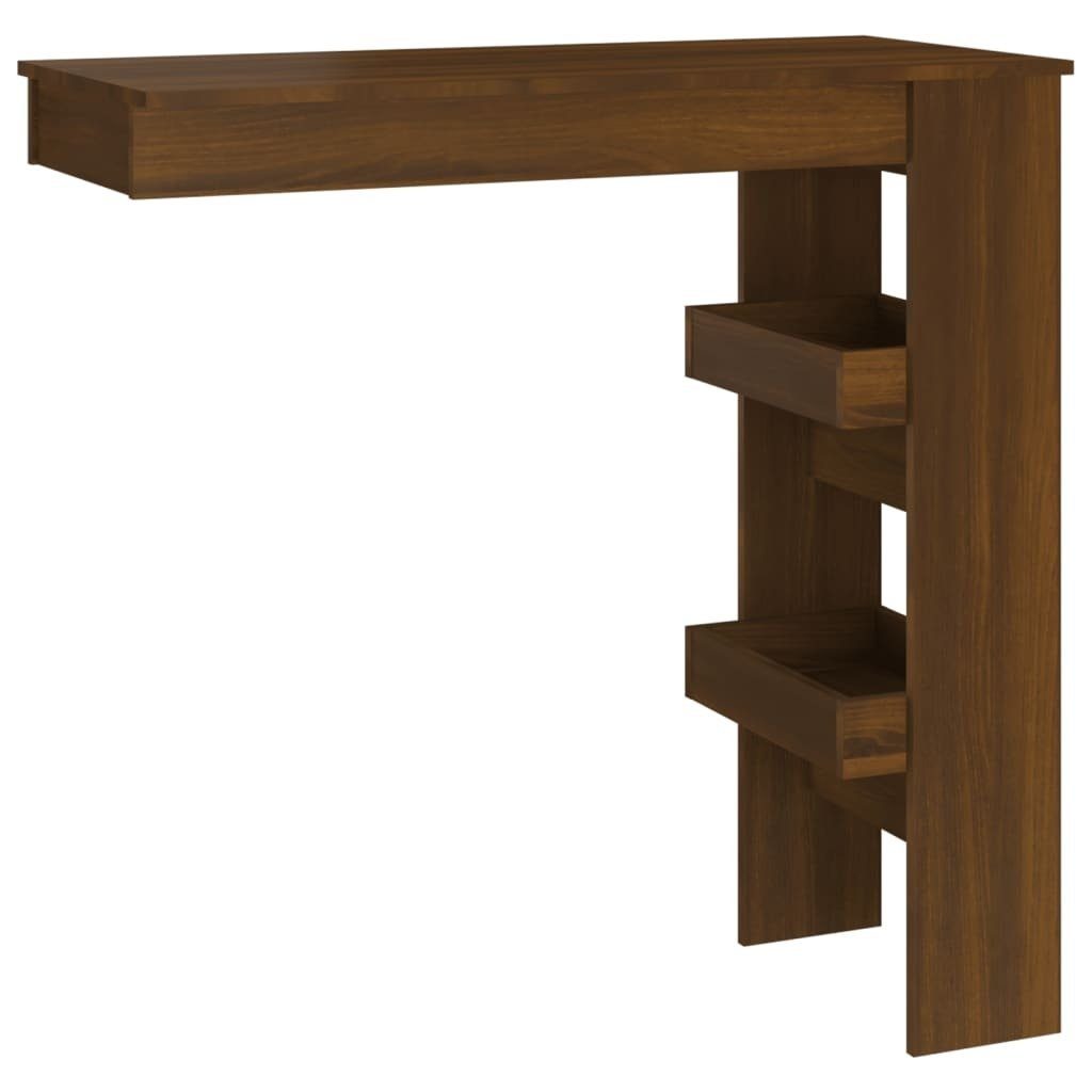 möbelando Tresentisch 3013730 (LxBxH: 45x102x103,5 cm), aus Holzwerkstoff in Braune Eichen-Optik