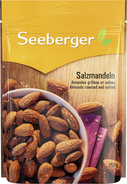 Seeberger Salzmandeln geröstet