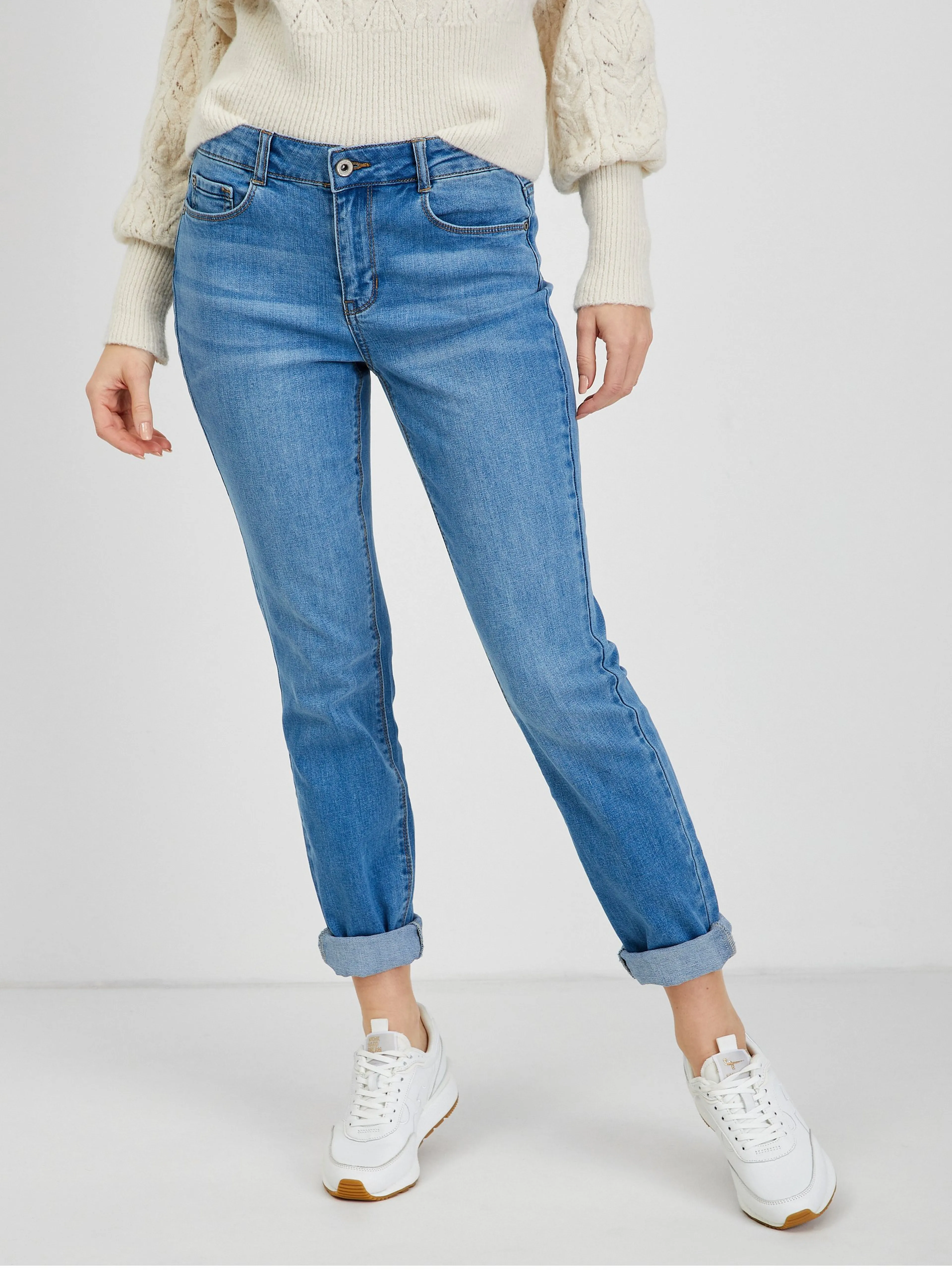 Blaue Damenjeans Slim Fit ORSAY
