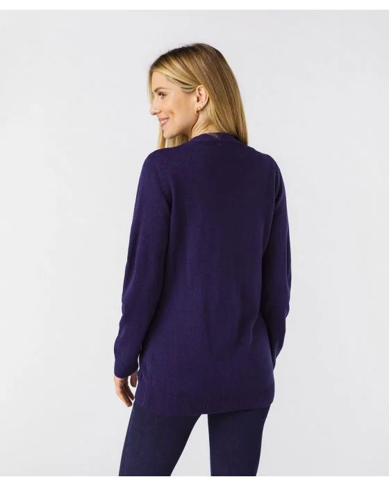 Gilet classique maille jersey