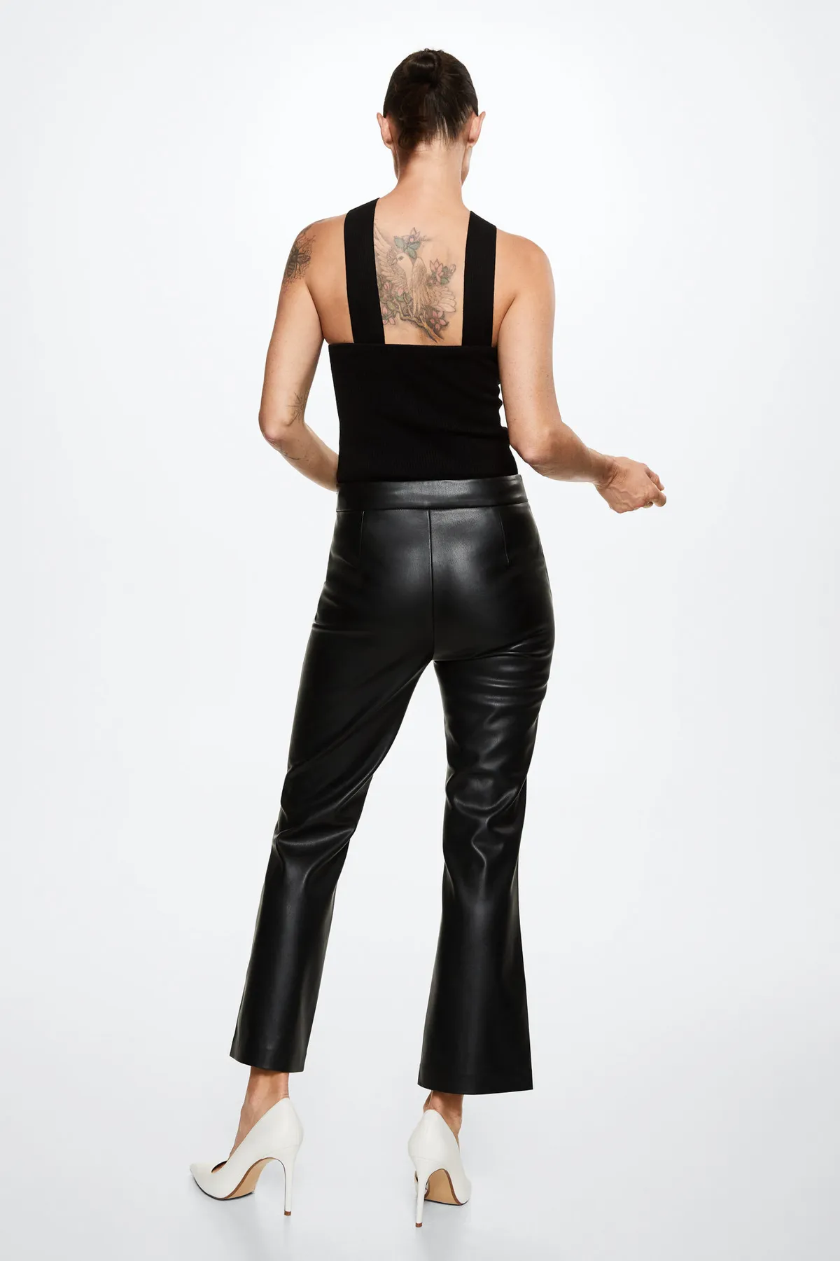 MANGO  37015904 Hosen und Leggings Schwarz