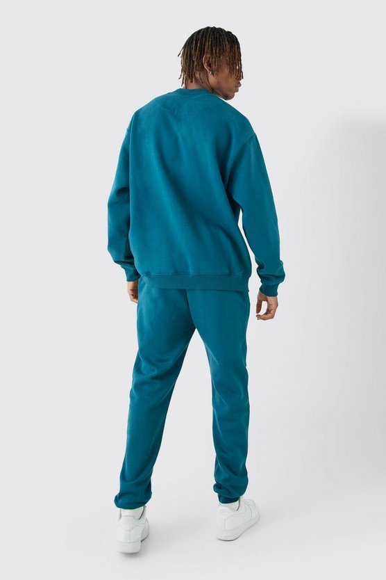 Tall Offcl Oversized Extended Neck Sweatshirt Tracksuit