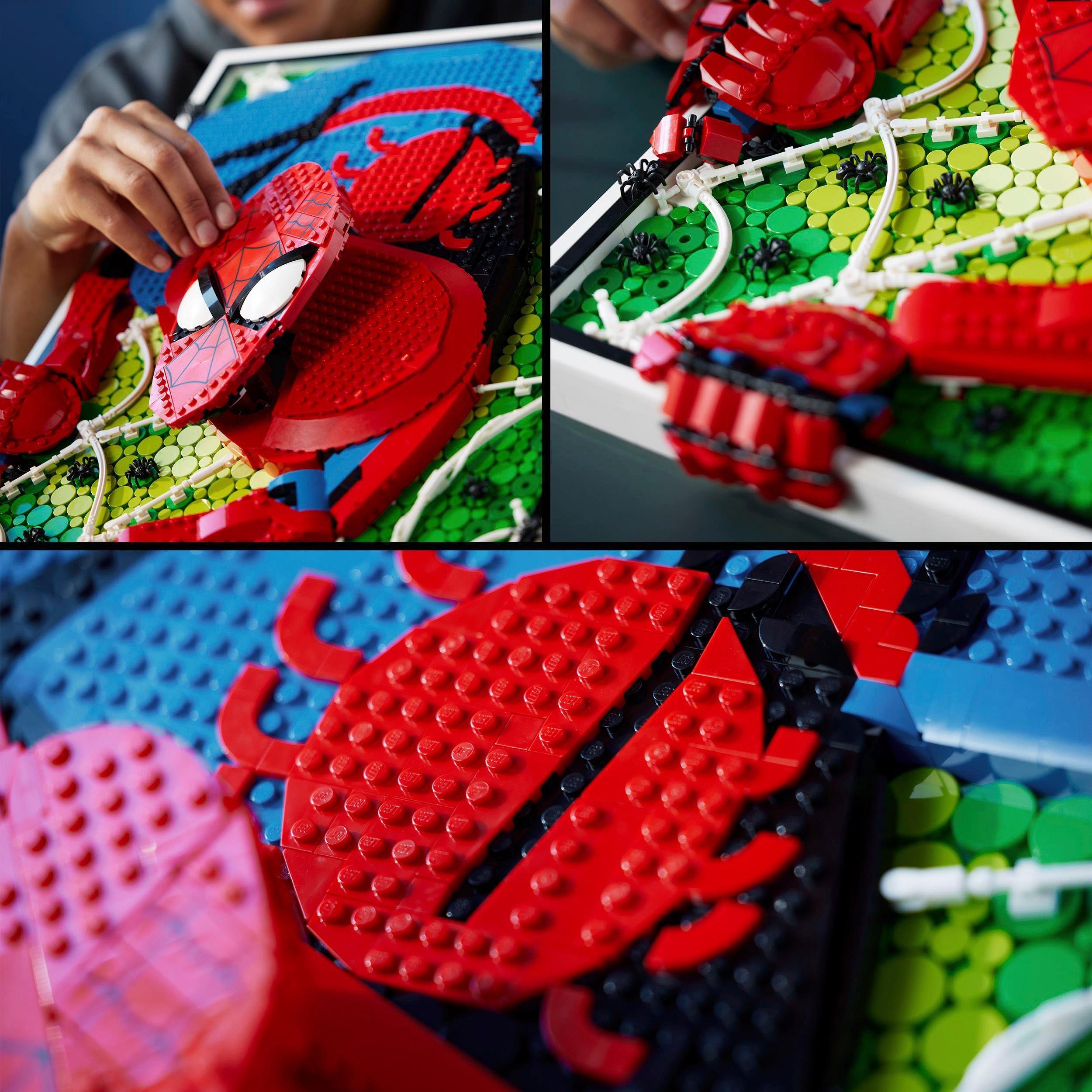 LEGO® Konstruktionsspielsteine The Amazing Spider-Man (31209), LEGO® ART, (2099 St), Made in Europe