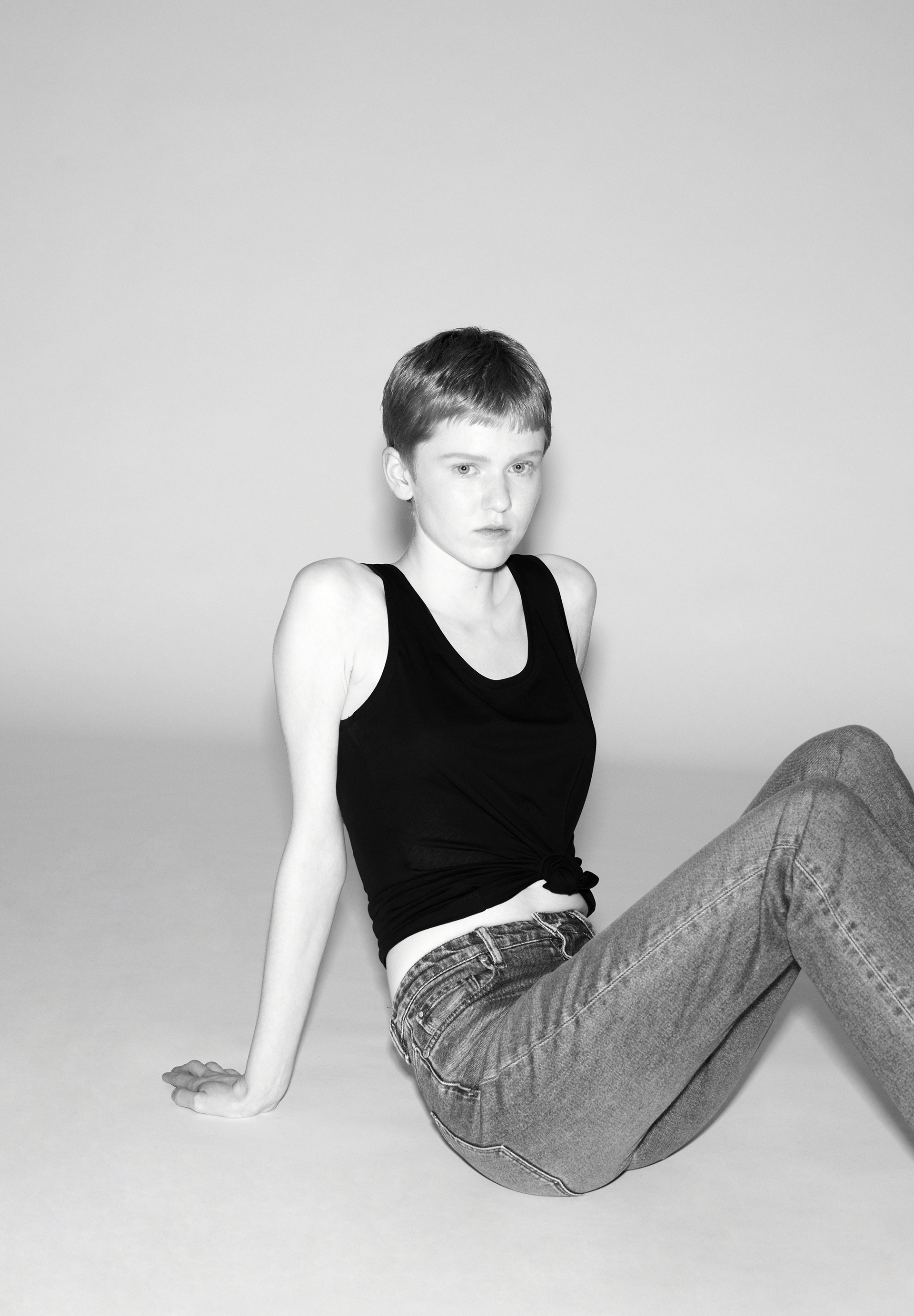 Top Slim Fit aus Bio-Baumwolle
