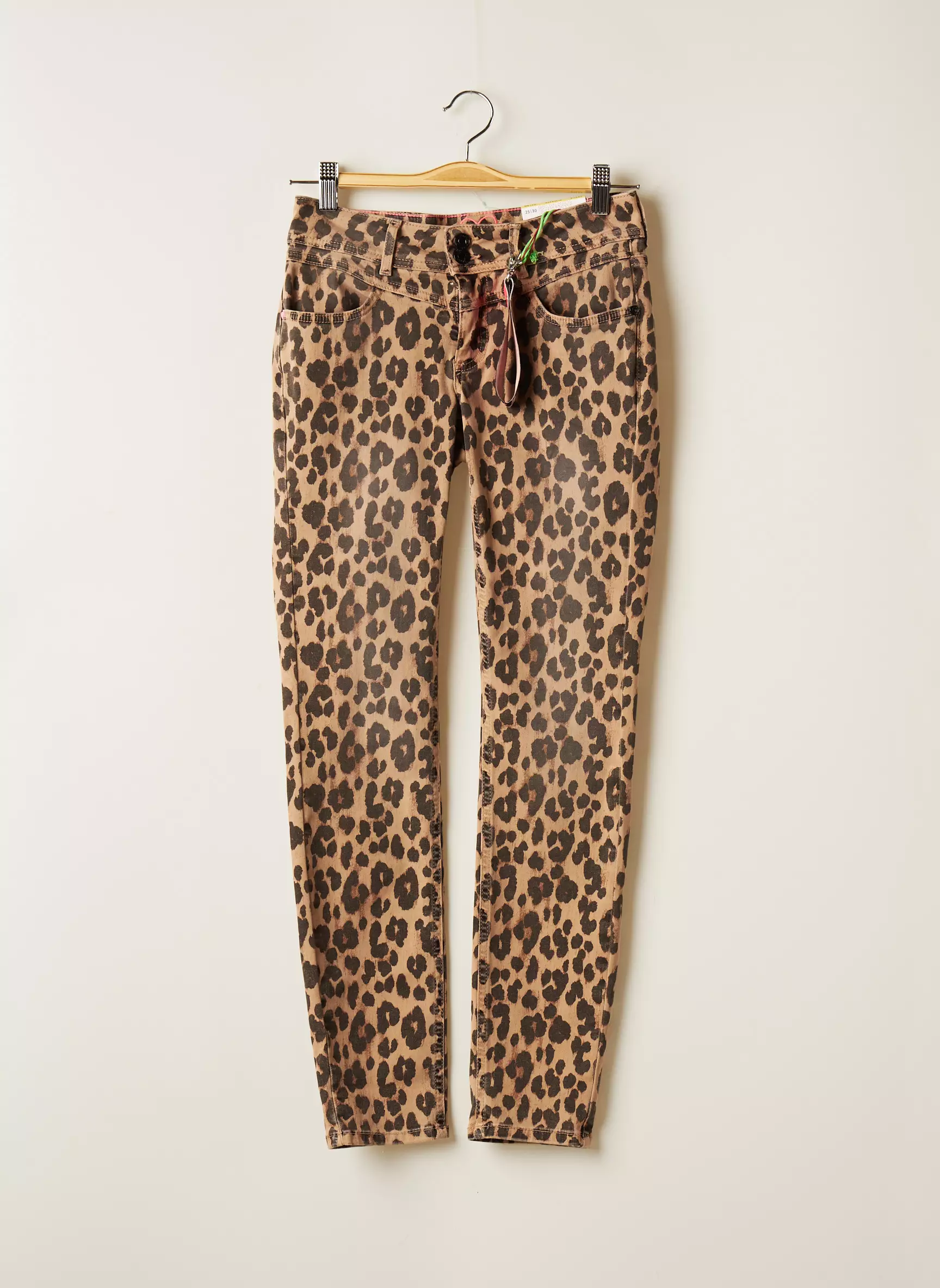 Street One Pantalons Slim Femme couleur beige