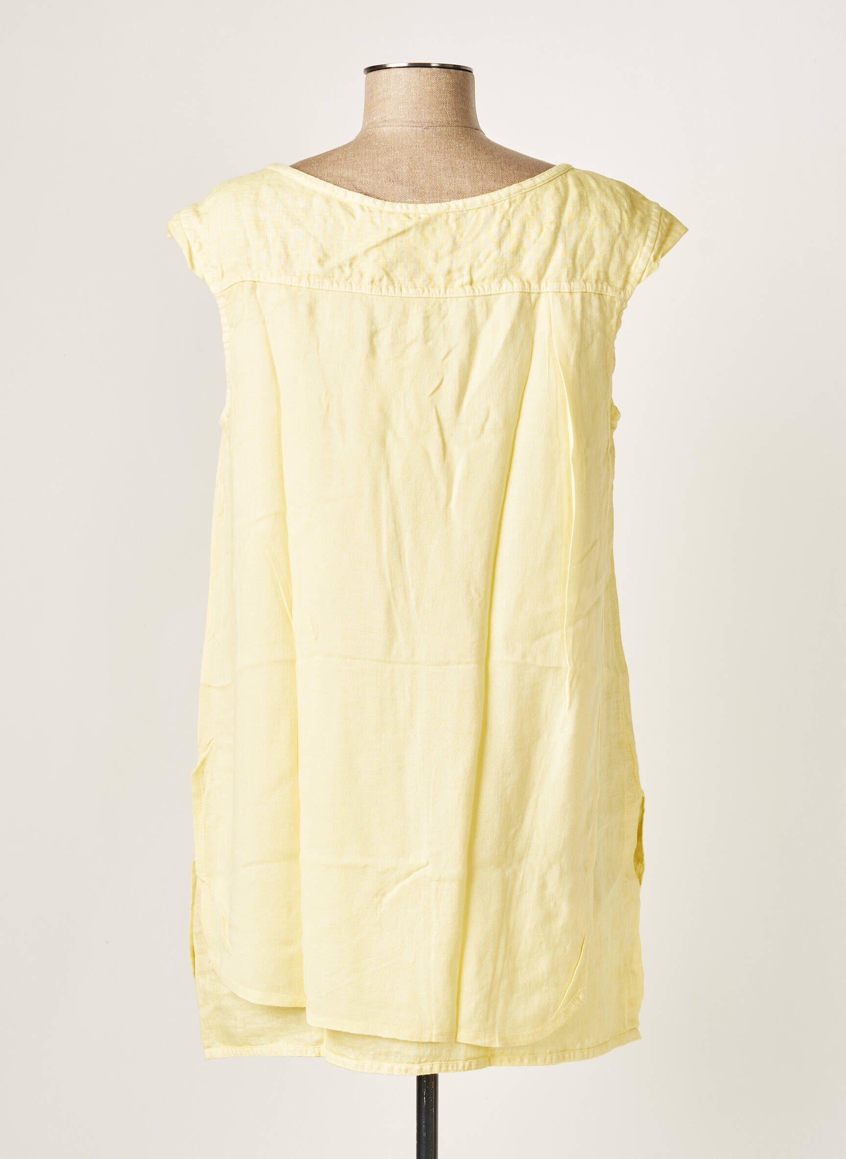 Daniela Dallavalle Tuniquemanchecourte Femme couleur jaune