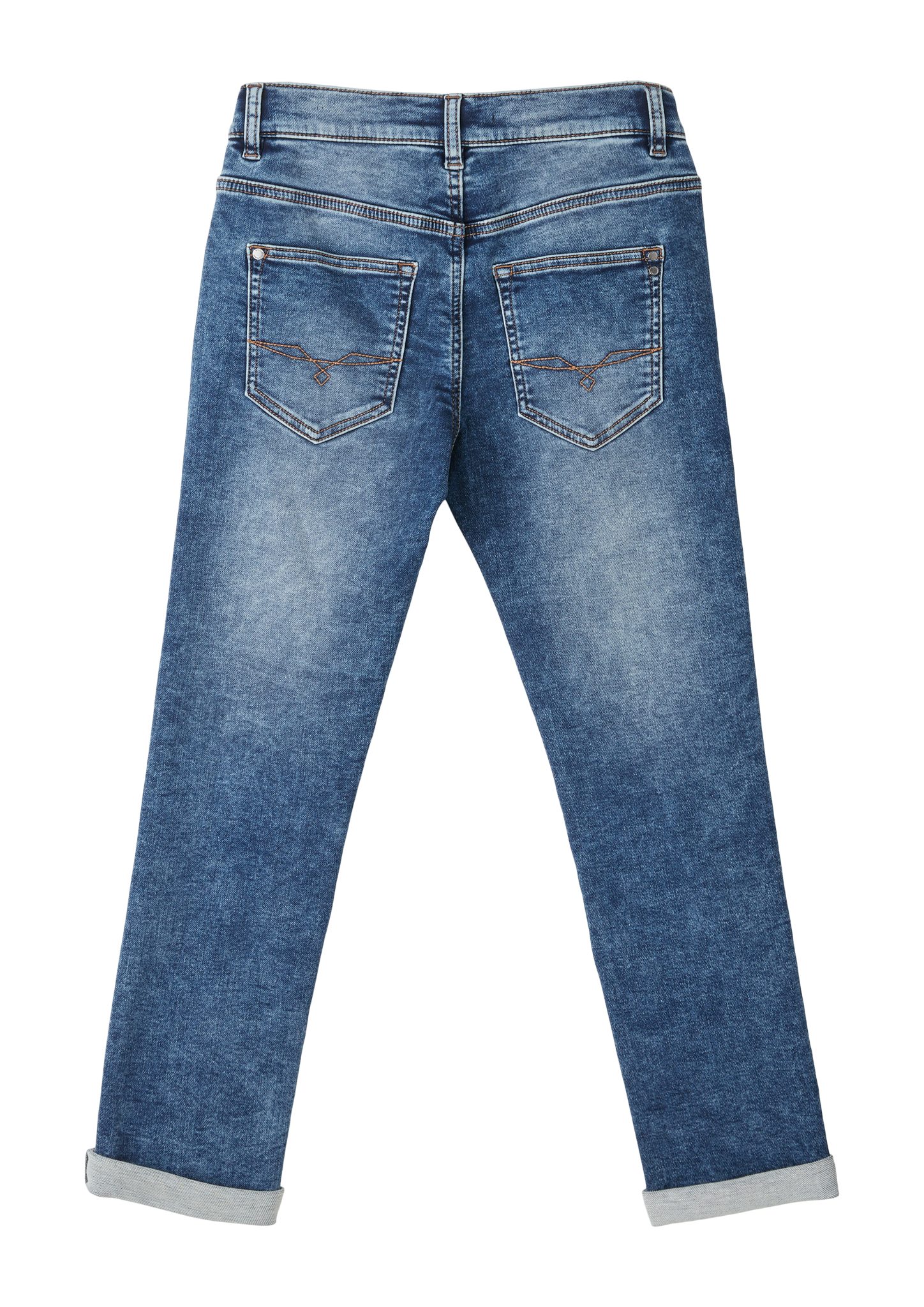 s.Oliver 5-Pocket-Jeans Jeans Seattle / Regular Fit / Mid Rise / Slim Leg Waschung