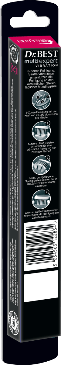 Zahnbürste mit Batterie Vibration Multi Expert mittel, 1 St