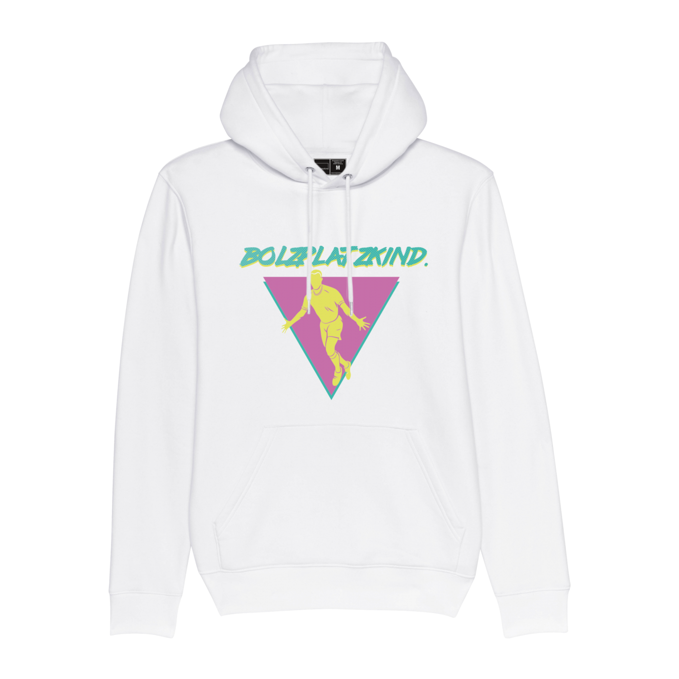 Bolzplatzkind "80er Jahre" Cheers Hoody Weiss