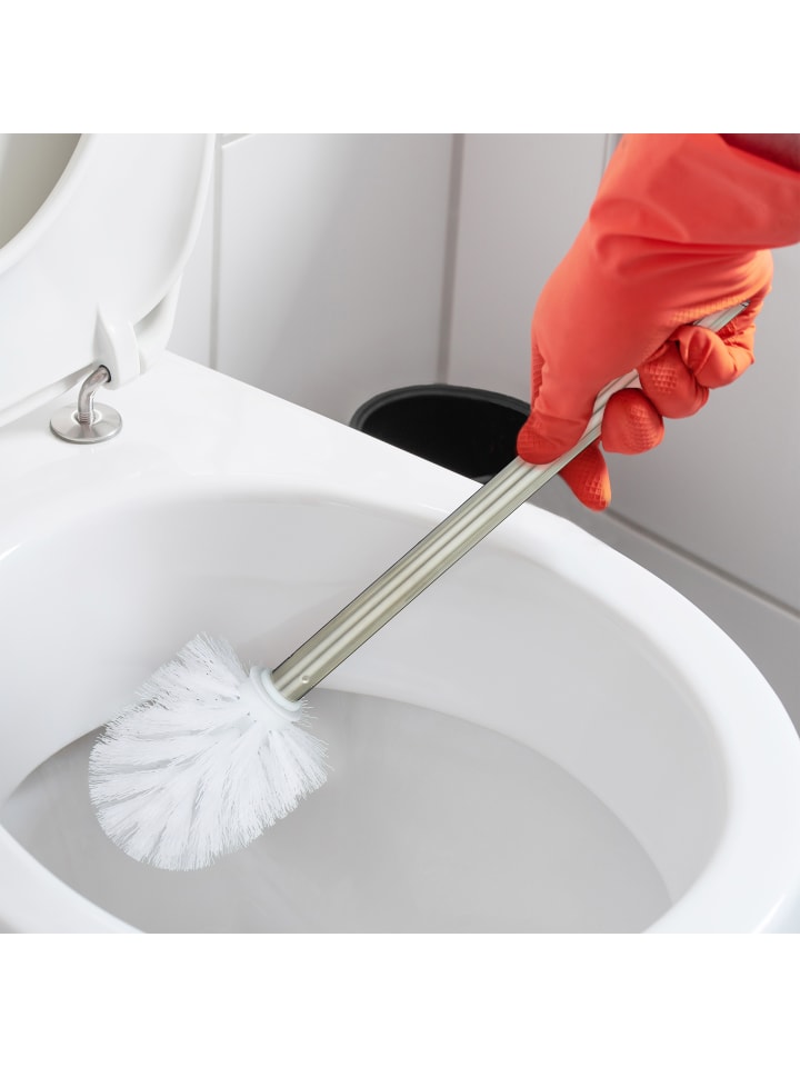 relaxdays 3x Toilettenbürste in Weiß - (H)35 x Ø 8 cm günstig kaufen onesize