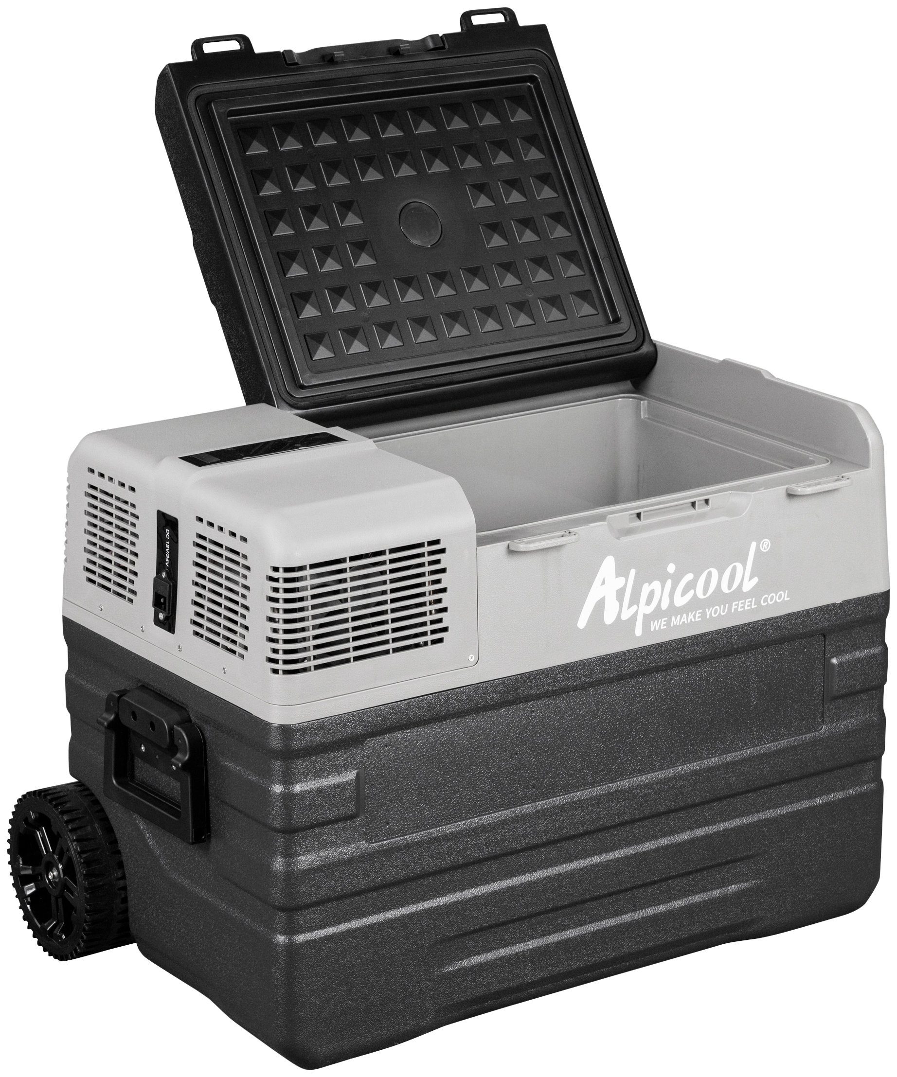 ALPICOOL Elektrische Kühlbox NX42, 42 l, 42L Kompressor-Kühlbox, im Fahrzeug und zu Hause nutzbar