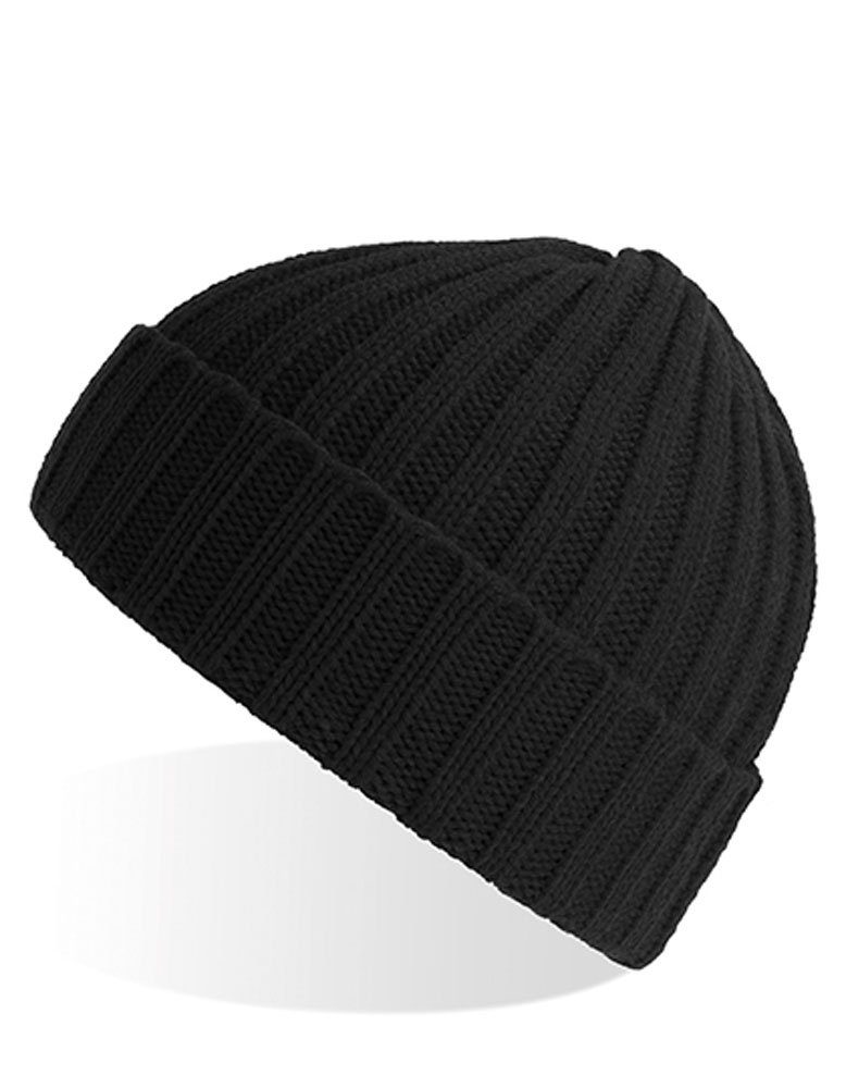 Goodman Design Beanie Mütze im Vintage Fischerman Design Recyceltes Polyester, angenehmer Tragekomfort